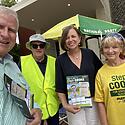 At #Temora handing out for @stephcookemp with long-time @NSWNatio...