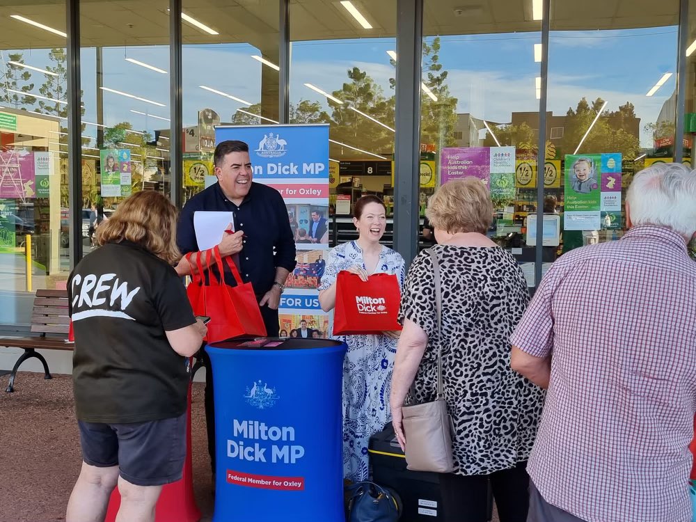 Milton Dick: Back from Canberra and hitting the ground running  with a Mobile …