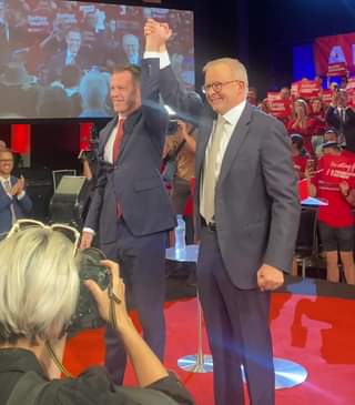 “Chris Minns is the leader that NSW needs.” - Anthony Albanese...