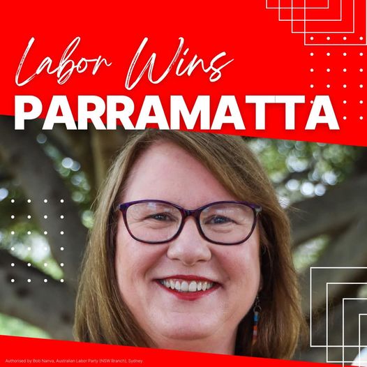 Labor wins Parramatta! Congrats Donna Davis - Labor for Parramatt...