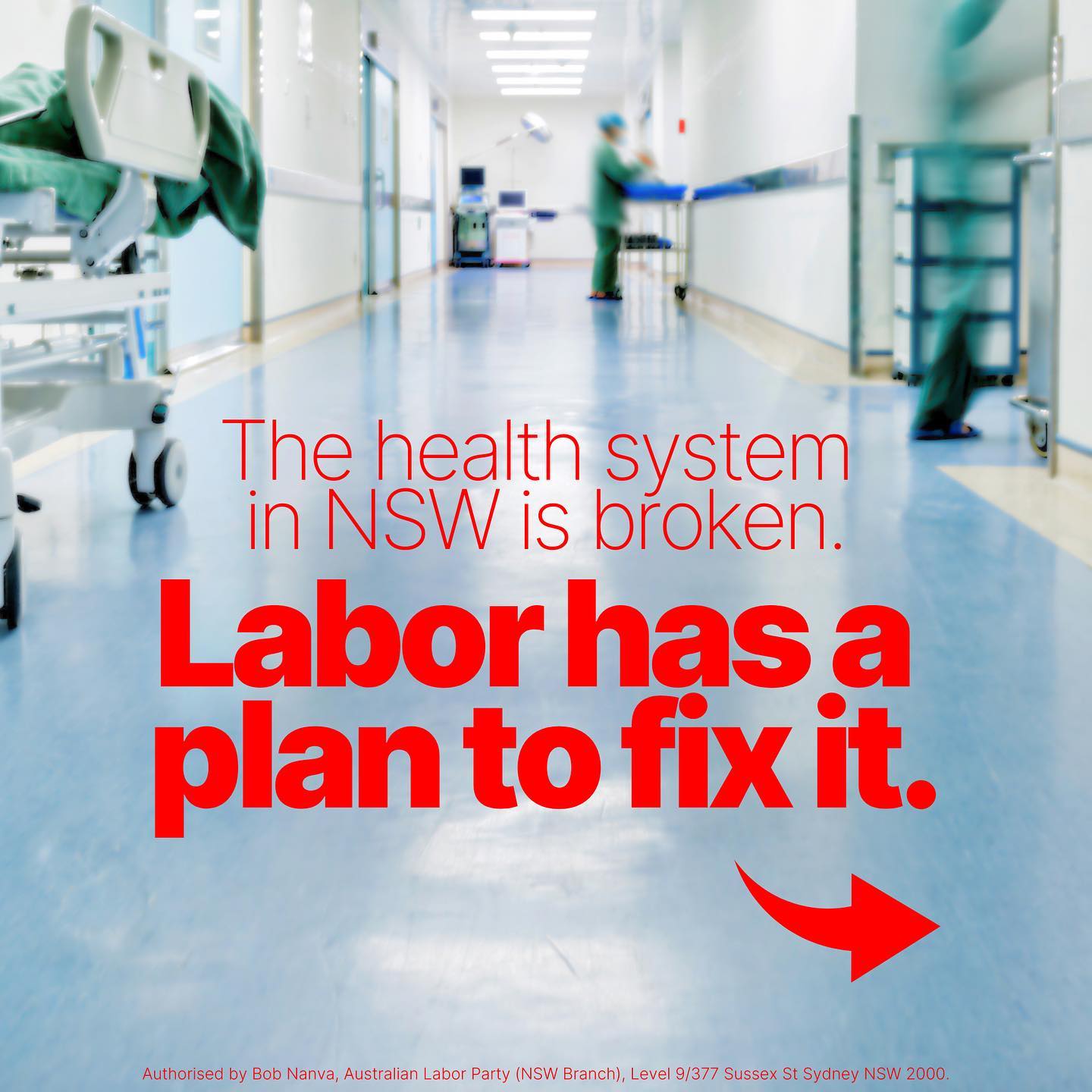 The healthcare system in NSW is in crisis. Your vote has the powe...