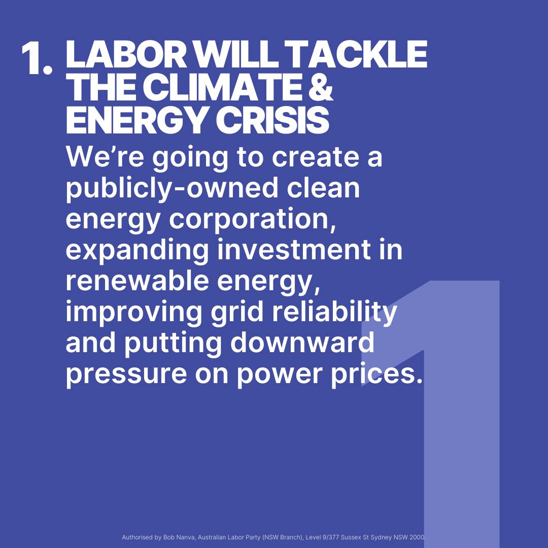 NSW Labor: With 5 days to go, here’s 5 good reasons to vote Labor on Saturda…