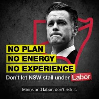 Don't Risk Labor. Chris Minns and Labor are the very definition o...