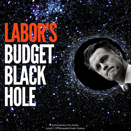 NSW Liberal Party: Labor’s $11 billion black hole means you’ll pay more. Don’t risk …
