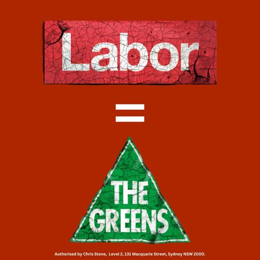 NSW Liberal Party: NSW will stall under a Labor-Greens government. Don’t risk it!…