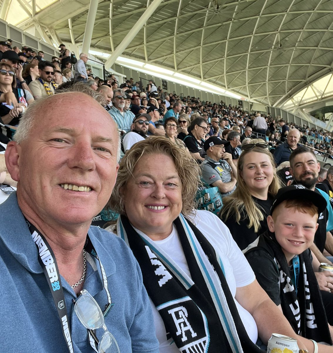Nat Cook MP: It’s good to be back.  #WeArePortAdelaide …