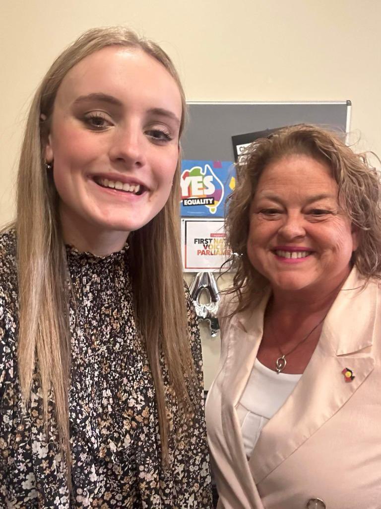 Nat Cook MP: Today Cardijn College student, Marlee, came to Parliament and int…