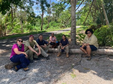 Image of participants of OCVO collaboration with SPC in the Solomon Islands