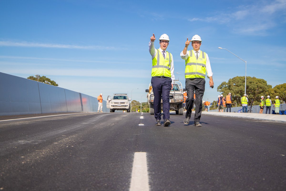 Patrick Gorman MP: At 60 metres wide, the Broun Avenue bridge will be one of Perth’s…