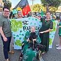 The Irish community of Perth is in Leederville  today for the #St...
