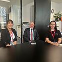 Terrific discussions today with representatives from Roundabout C...
