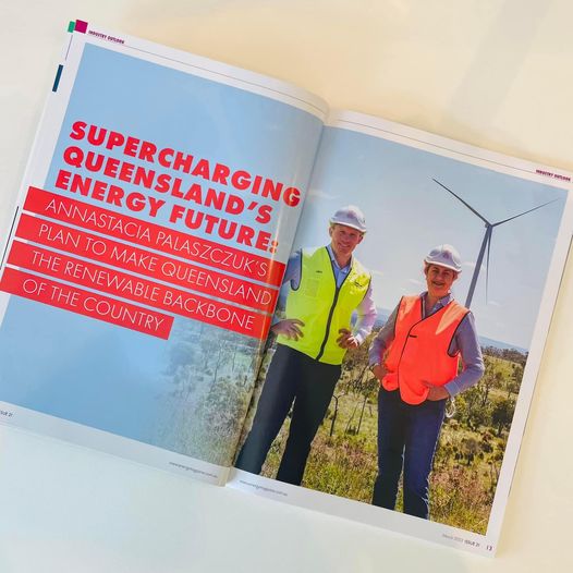 As part of our Energy and Jobs Plan, the Palaszczuk Labor Governm...