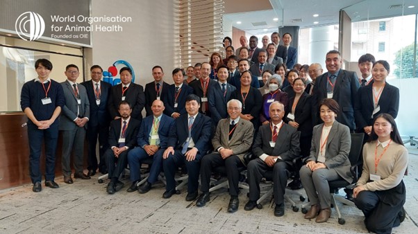 The Global Framework for the Progressive Control of Transboundary Animal Diseases meeting participants in Tokyo