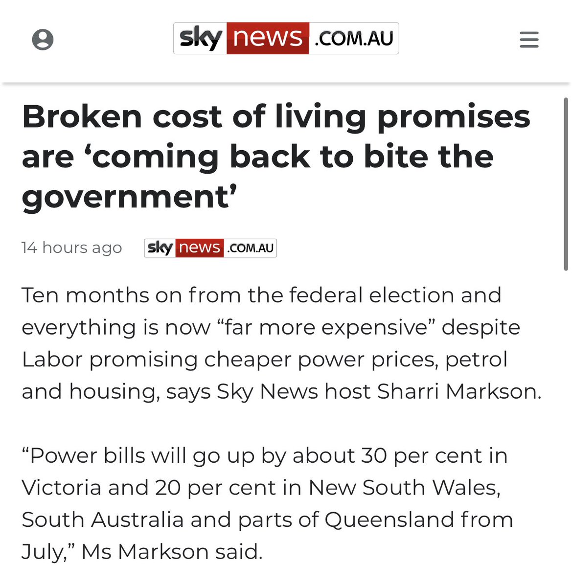 During the election we were promised a $275 cut in power bills. B...