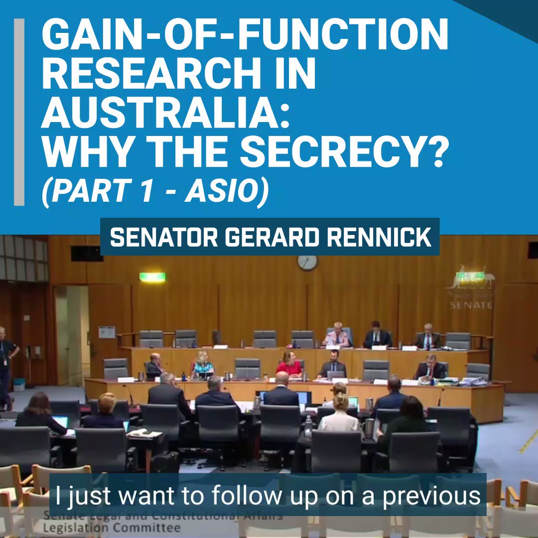 Our authorities are not reviewing the 17 gain-of-function researc...