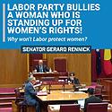The treatment of women standing up for women's rights in the last...