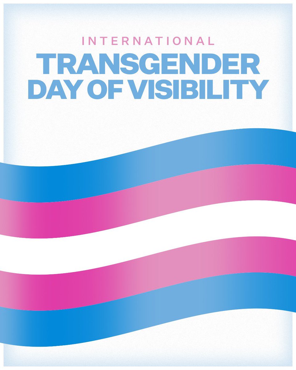 Today is International Transgender Day of Visibility.  Being you...