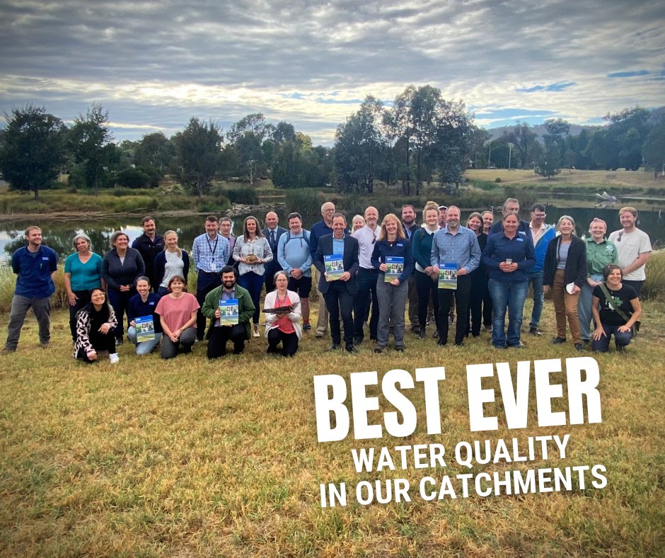 Shane Rattenbury MLA: Some great news today for Canberra!  The latest Catchment Health …