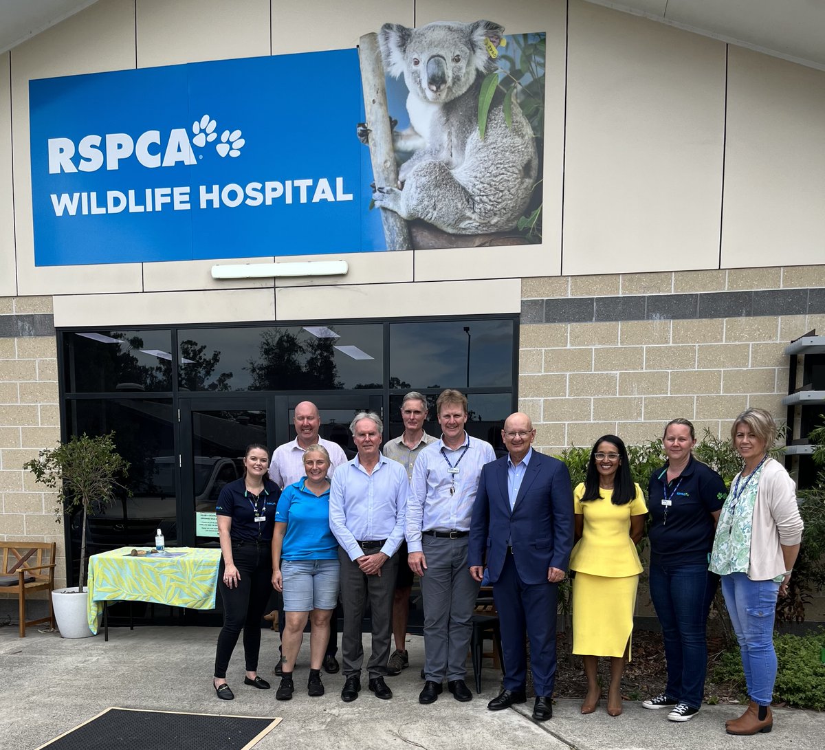 Great to visit @RSPCAQld Wildlife Hospital at Wacol today with Sp...