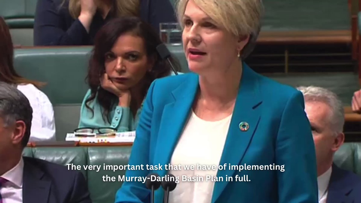 Tanya Plibersek: I was asked in the Parliament today to give an update about the d…
