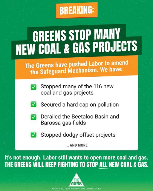 BREAKING: The Greens have secured significant changes to Labor’s ...