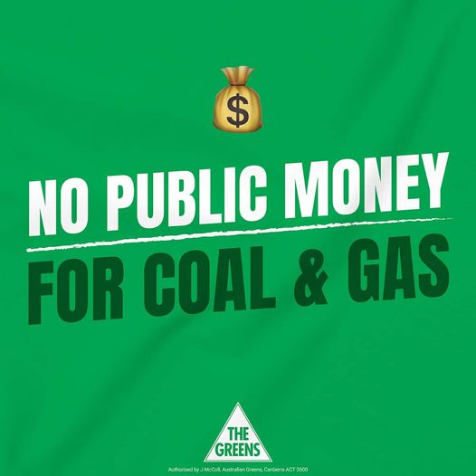 Last election we heard you loud and clear: no new coal and gas, a...