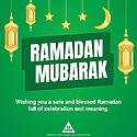 Wishing you a safe and blessed Ramadan!...