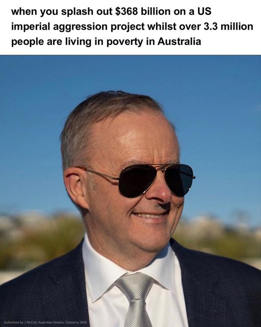 The Australian Greens: thanks for the sunnies Joe…
