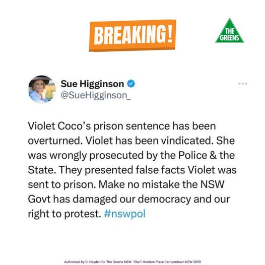 Breaking: justice has prevailed for Violet Coco, against those fr...