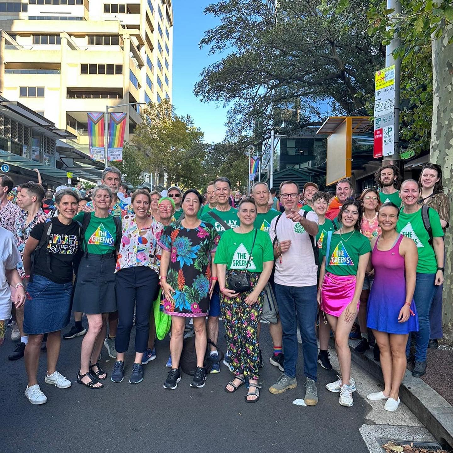 Happy #WorldPrideSydney #HarbourBridgeWalk!  The Greens will alwa...