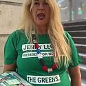 Pre-poll this morning with Mandy Nolan - Greens for Richmond! #ns...