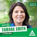 Tamara Smith, MP is our Greens Member for Ballina....