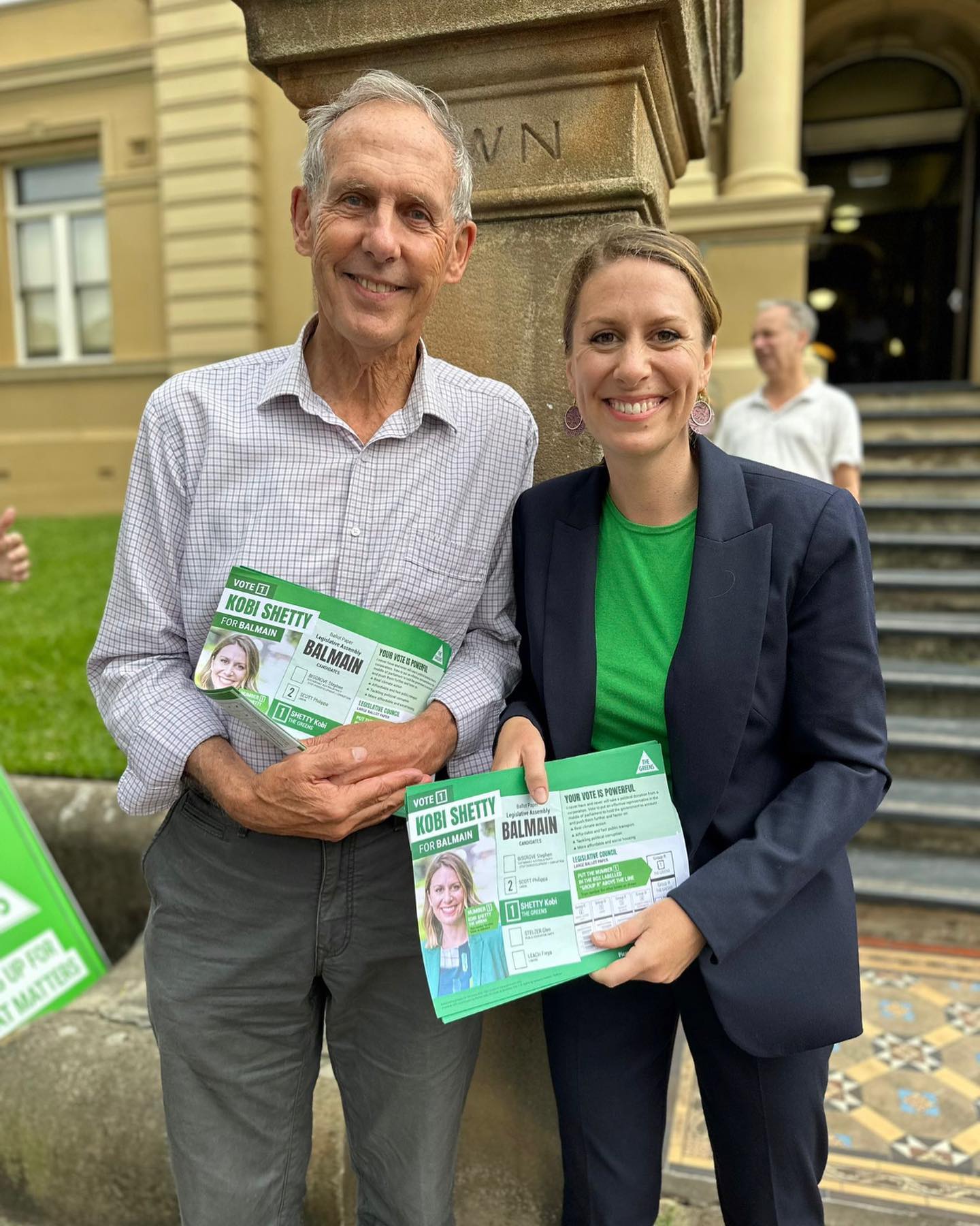 Thanks so much to Bob Brown for coming by to support us to elect ...