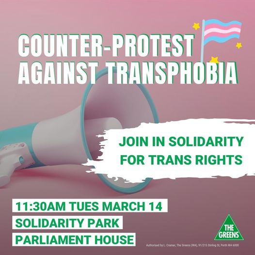 Trans people need YOUR support! Next Tuesday we'll be joining in ...