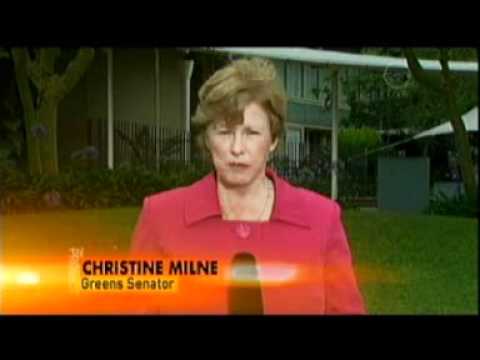 Christine Milne on The Project from the Durban climate talks
