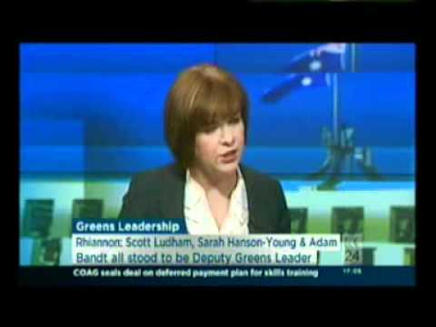 Lee Rhiannon on ABC News 24, 13 April 2012