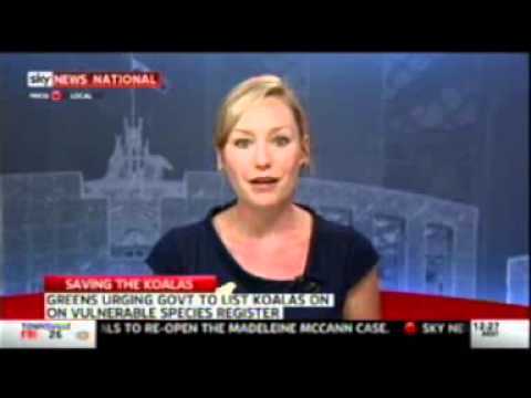 Senator Waters talks to Sky News about koalas