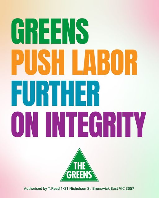 The Greens have ended Vic Labor's undue interference in the power...