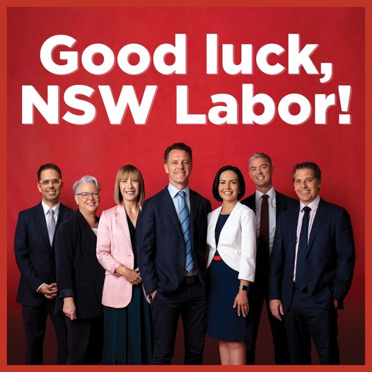 Wishing the best of luck to Chris Minns, Prue Car MP and the whol...