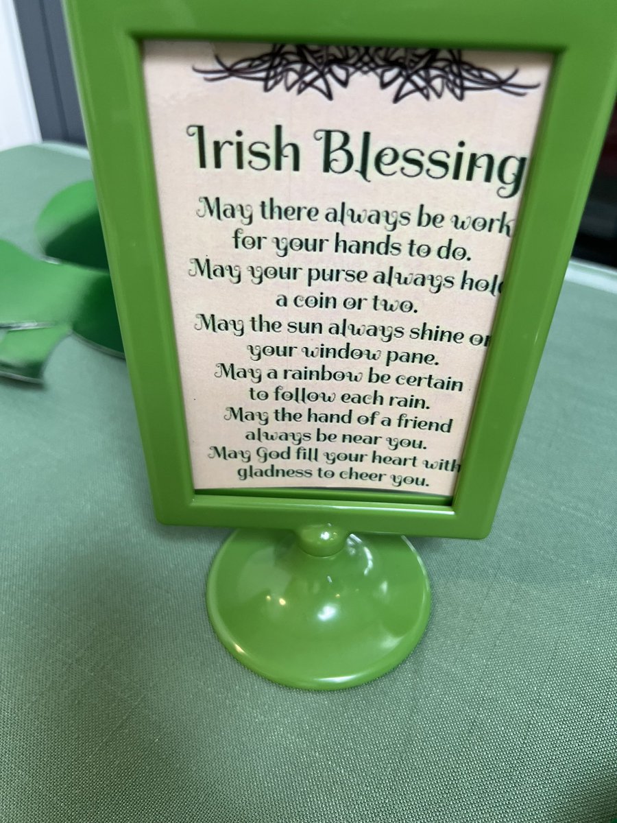 A positive prayer for today from a local nursing home visit #StPa...