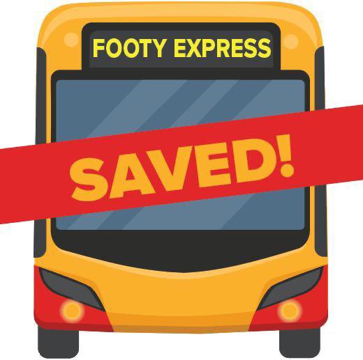 Footy express saved  Despite calls for a “user pays model,” the ...