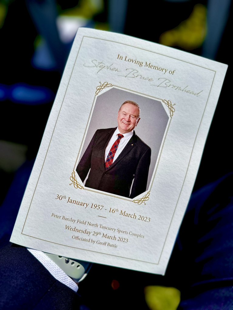 This morning, we said farewell to a member of our @NSWNationals’ ...