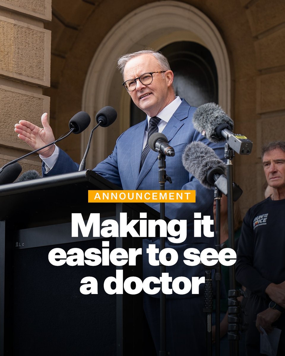 Anthony Albanese: Today I’m announcing an additional Urgent Care Clinic in Tasmania…