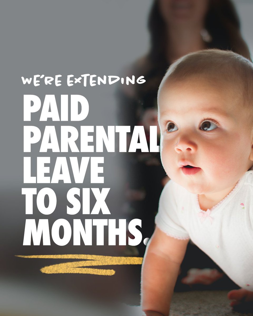 We're making the biggest boost to paid parental leave since the s...