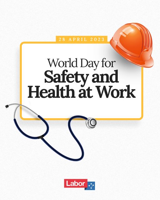 28 April is World Day for Safety and Health at Work, and Workers'...