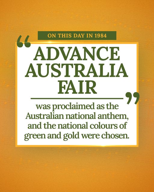 "I am sure that all Australians will be proud that our colours as...