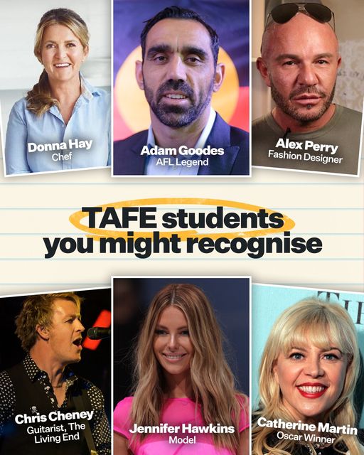 Some of our best and brightest Australians chose TAFE....