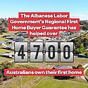 In six months of the Albanese Labor Government's Regional First H...