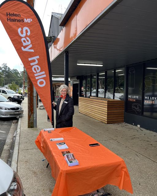 Hi Kinglake  I’m outside the Foodworks, come down and say hello!...