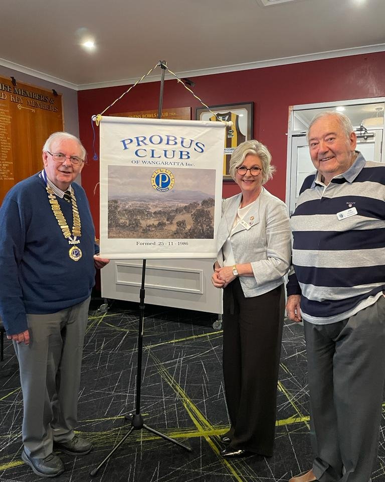 Thank you to the Probus Club of Wangaratta for having me as their...